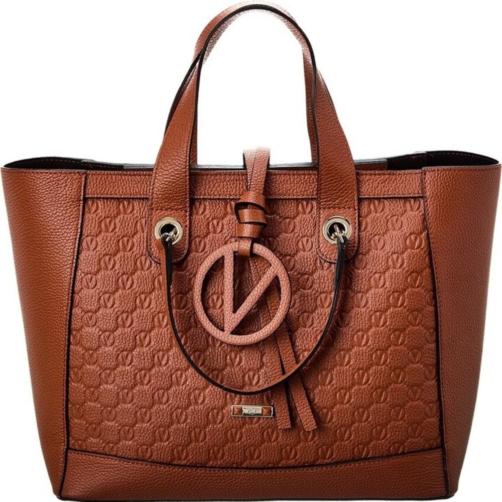Valentino By Mario Valentino Tan Tote Bag
